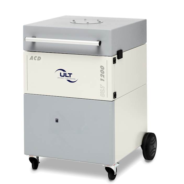 Extraction system for explosive air-gas mixtures