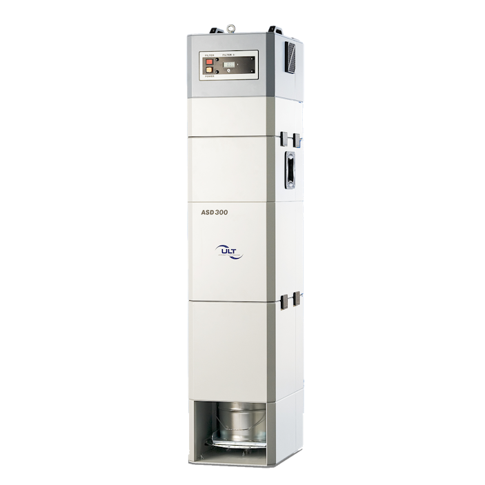 Relatively tall, narrow system with operating elements