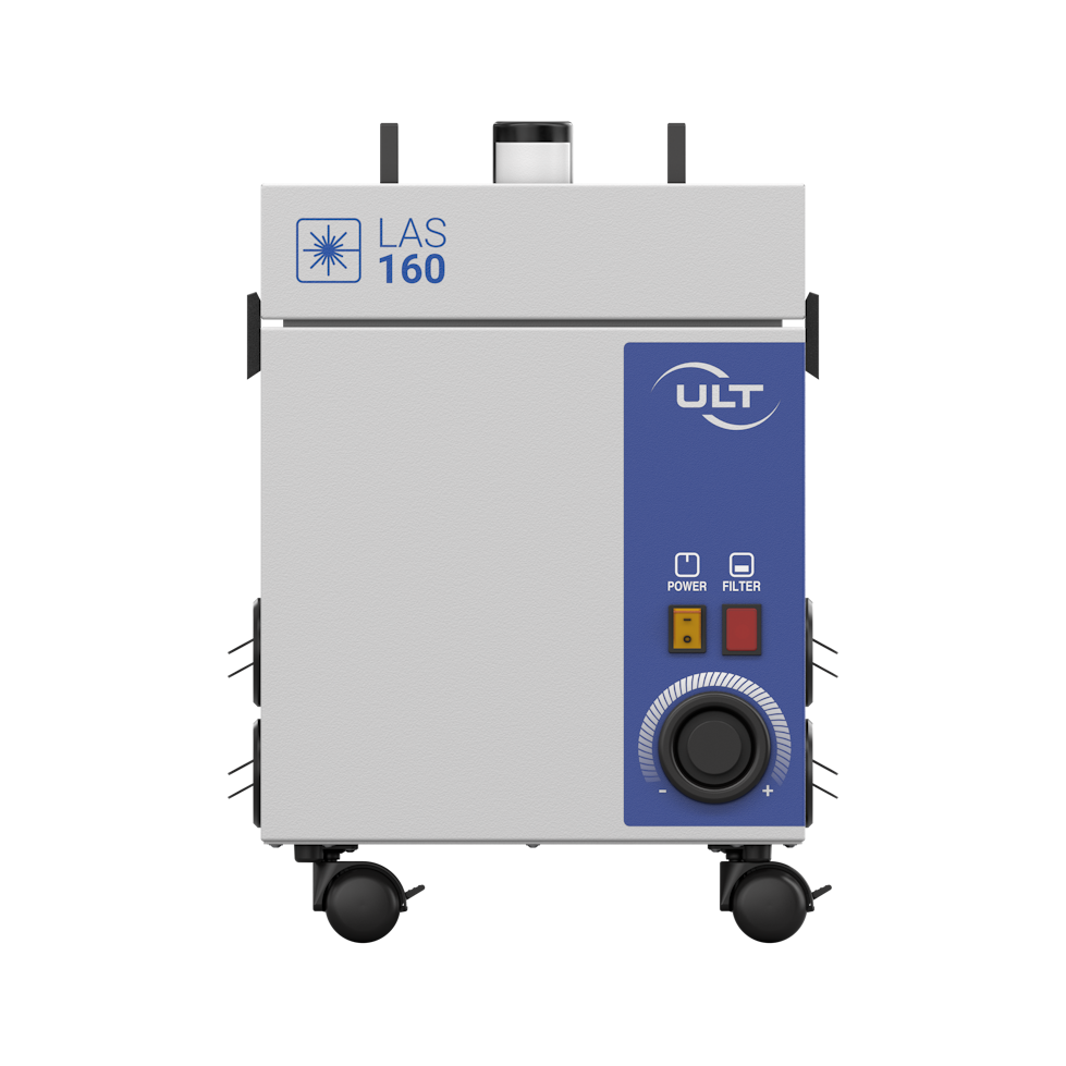 Mobile laser fume extraction with LAS 160.1