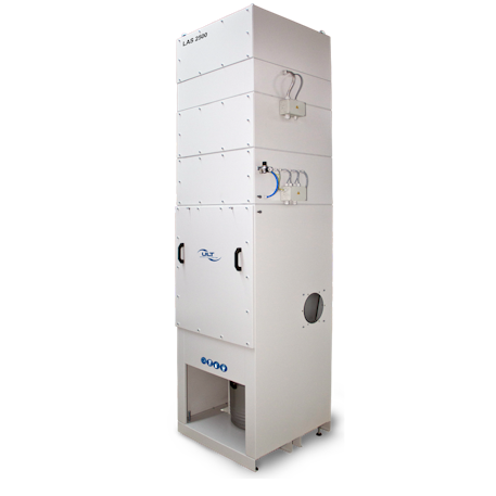 High system for large amounts of emissions