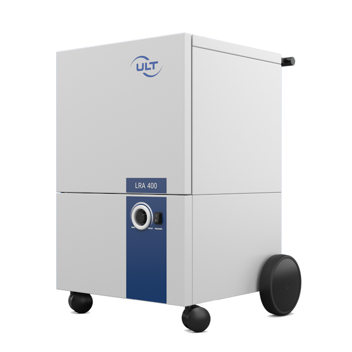 Mobile solder fume extractor